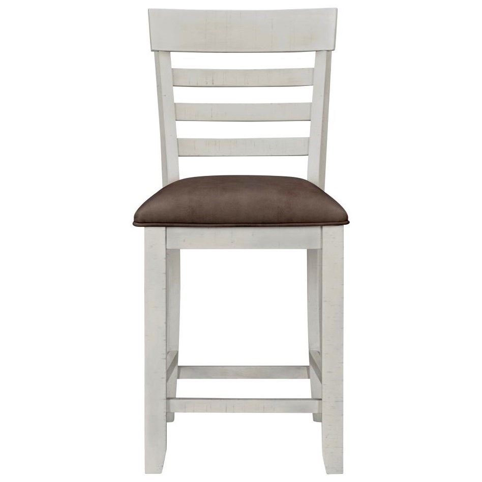Kirkland Casual Counter Height Upholstered Bar Stool by Standard